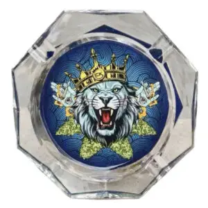 Cenicero transparente – Cannabis King – Rey León