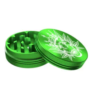 Grinder Cannabis King – King T-Rex – Verde – 2 capas 54mm