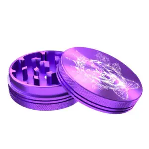Grinder Cannabis King – Rey León – Morado – 2 capas 54mm