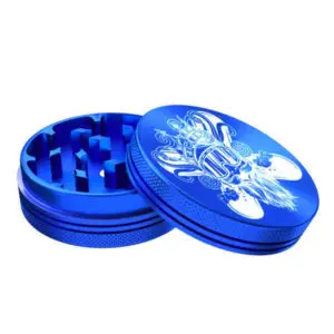 Grinder Cannabis King – Snow Rider – Azul – 2 capas 54mm